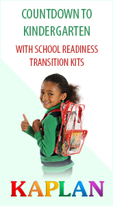 Kaplan – Countdown to Kindergarten with School Readiness Transition Kits!
