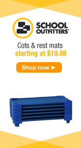 School Outfitters - Cots and Rest Mats Starting at $19.88. 