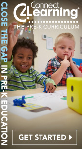 Connect 4 Learning - Close the Gap in Pre-K Connections.