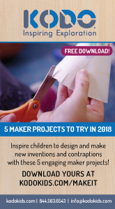 KODO Kids - 5 Maker Projects to try in 2018.