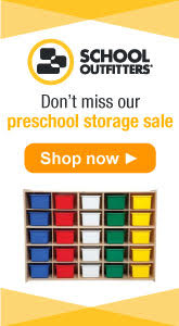 School Outfitters - Don't Miss Our Preschool Storage Sale.