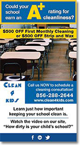 Clean 4 Kids - Learn Just How Important Kepping Your School Clean Is.