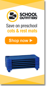 School Outfitters - Save on preschool cots and rest mats.