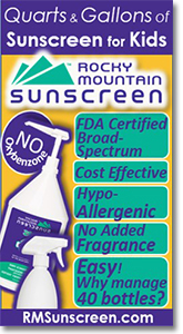 Rocky Mountain Sunscreen - Why Manage Up to 40 Bottles of Sunscreen Everyday?