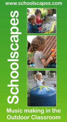 Music making in the outdoor classroom - Schoolscapes Inc.