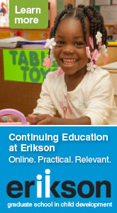 Continuing Education at Erikson. Online. Practical. Relevant. erikson graduate school in child development
