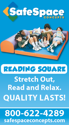 Reading Square, Stretch Out, Read and Relax. Quality Lasts! 800-622-4289 www.safespaceconcepts.com