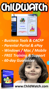 ChildWatch, Business Tools, CACFP, Parental Portal, ePay, Windows, Mac, Mobile, Free training and Support. 60 Day Gaurantee.