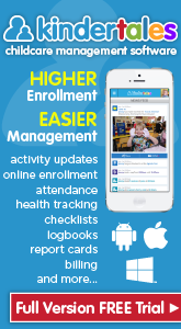 Kindertales Childcare Management Software. Higher Enrollment, Easier Management, Full Version FREE Trial!